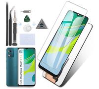 RongZy Schermo LCD per Motorola Moto E13 2023 Sostituzione Display per Motorola Moto E13 2023 Digitizer Assembly Vetro di Ricambio Touch Screen con Strumenti(6.5", Nero)