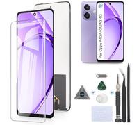 RongZy Schermo LCD per Oppo A3 4G CPH2669 CPH3669 Display Sostituzione per Oppo A40/A40M Digitizer Assembly Vetro di Ricambio Touch Screen con Strumenti(6.67", Nero)