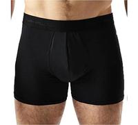 Ronhill - Boxer da Uomo, Donna, Boxer a Pantaloncino, RH-003846, Tutto Nero, XL