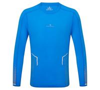 Ronhill Maglietta da Corsa Tech Reflect L/S, ElecBlueMarl/Reflect, XL