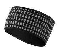 Ronhill Running, Afterhours Fascia per capelli, Nero/BrWhite/Rflct, S/M