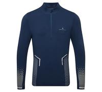 Ronhill Running, Tech Reflect 1/2 Zip, Dark Navy/Reflect, L