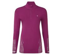 Ronhill Running, Wmn's Tech Reflect 1/2 Zip, Ribes Nero/riflettere, 12