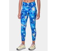 Ronhill Women's Tech Crop Tight RH-007446/RH-01174 Blu Summer Haze NUOVO