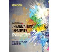 Roni Reiter-Palmon Handbook of Organizational Creativity (Copertina rigida)