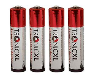 ronicXL Set di batterie AAA ricaricabili da 950 mAh compatibili con Telefono cordless Siemens Gigaset Audioline Panasonic Telekom T-Sinus Detewe Ricambio per batteria ricaricabile per portatili DECT