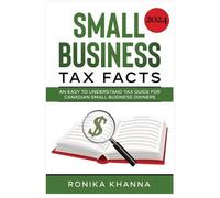 Ronika Khanna Small Business Tax Facts (Tascabile)