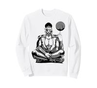 Ronin Basket Graphic Warrior Baller Samurai Hoop Culture Felpa