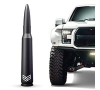 Ronin Factory Antenna a proiettile 50 Cal per Ford F150 F250 F350 Super Duty Ford Raptor Ford Bronco Truck Ford F-150 Accessori F150 Antenna RAM 1500 Antenna corta Ricambio Ford F150 Antenna
