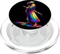 Ronin Samurai Spada Arte Giapponese Illustrazione PopSockets PopGrip per MagSafe
