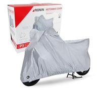 RONIN Telo Coprimoto Impermeabile in Tessuto Felpato Universale, Parapioggia Paravento Anti UV per moto Motorino Motocicletta ScooterAnti UV per Moto