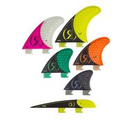Ronix 1"""" - Fin-S 2.0 Tool-Less Fiberglass - Center Surf Fin - Black (