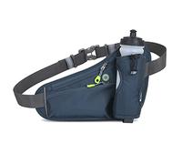 Ronlok con portabottiglie, per uomo, donna, ciclismo, escursionismo, camminata, grigio scuro, grigio scuro