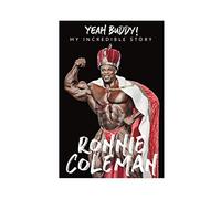 Ronnie Coleman Bodybuilder Fitness Guru - Stampe artistiche motivazionali, 9 poster estetici su tela, decorazione da parete, per soggiorno, camera da letto, decorazione senza cornice, 50 x 76 cm