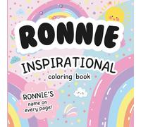 Ronnie Inspirational Coloring Book: Personalized Just for Ronnie - Ronnie's Name Appears on Every Coloring Page