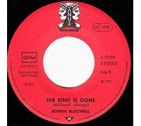 Ronnie McDowell - The King is Gone/Walking Through Georgia in the Rain(7" Vinyl Single)(1977)(Anus Records 6.12170)