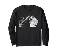 Ronnie Wood e Rod Stewart The Faces Reading Festival 1972 Maglia a Manica