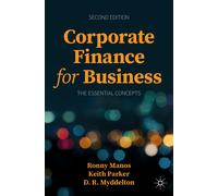 Ronny Manos Keith Parker D. R. Myddelt Corporate Finance for Busine (Tascabile)