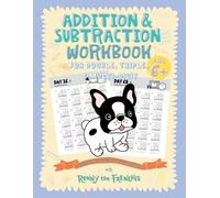 Ronny the Frenc Addition and Subtraction Workbook for Double, Triple (Tascabile)