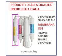 RONPS AQUILI - osmosi con filtro per NO3 PO4 SiO2 - membrana OS2 100 GLD