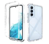 RonRun Cover per Samsung Galaxy A54 5G Gradiente Transparent Ultra-Sottile Anti-Giallo TPU Protettivo Custodia, Cristallo