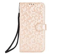 RonRun per vivo V40 SE 5G Cover a libro Flip Wallet Custodia in Pelle con Slot per Schede Custodia in Pelle Magnetica Cover per vivo V40 SE 5G - Oro rosa