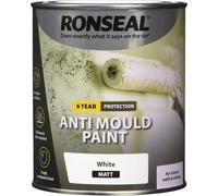 Ronseal 6 Anno Anti- Stampo Bianco Opaco Pittura per Muri E Soffitti 750ml