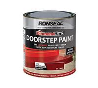 Ronseal DHDSPR250 - Diamond Hard, Vernice per gradini d'ingresso, colore rosso, 250 ml