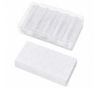 Ronyme 100 Capsule Rotonde Trasparenti con Monete E Custodia da Banco Contenitore per Pezzi Commemorativi Antichi E Argento Adatta per Esposizione E Ripostiglio, Pad Bianco