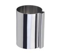 Ronyme 133213 Tubo di arresto adatto per vasca/doccia con maniglia singola, accessorio robusto per uso quotidiano, guarnizione in acciaio inossidabile, tubo, Argento