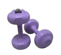 Ronyme 2 Pezzi di manubri riempiti d'Acqua per Bambini, Giocattolo per Esercizi di, per Donne e Bambini, Pesi da Viaggio per Fitness e Ufficio, 3kg