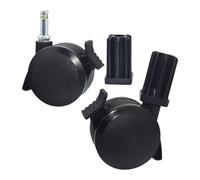 Ronyme 2 Pezzi di Ruote girevoli con bloccaggio per Barbecue, Parte 70360, Attrezzatura per Barbecue, Patio, casa, Prato, sostituisce Le Ruote girevoli per