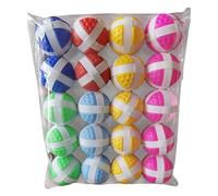 Ronyme 20 Pezzi di Palline da Golf appiccicose, Accessori per Giochi multifunzionali e Leggeri per Feste, per Tessuti, Palline con Gancio e Passante, Style B