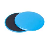Ronyme 2X Dischi scorrevoli Core Sliders Allenamento Completo del Corpo Allenamento della Regalo da Viaggio Equilibrio dei Piedi Dischi scorrevoli per, Blu