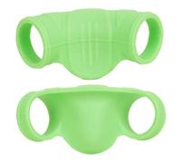 Ronyme 2X Protezione per Il Pollice per l'allenamento di Baseball Accessorio di Protezione per l'allenamento del battitore Pollice da Baseball in, Verde