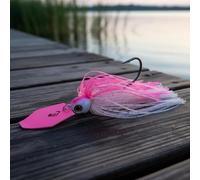 Ronyme 3 Pezzi di Esche da Pesca Vibrating Jig Paddle Lure con Azione di Nuoto Realistica Che Il Respiro del Pesce Adatto per Ca, 2 Pezzi
