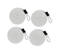 Ronyme 4X Corda per Barche Marine, Cime d'ormeggio, Corda Intrecciata per Canoa, Accessori per pontone, Barca a Vela, Sport Acquatici, Cima, Bianco