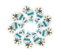 Ronyme 9X Protezioni per la Testa dei da Golf, Regali per Golfisti, coperture Professionali per Mazze da Golf in Pelle PU per, Manicotti