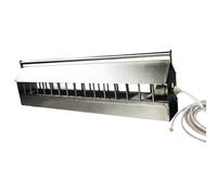 Ronyme Abbeveratoio Automatico per pollame, Fontana Versatile con Tubo, distributore Automatico di Acqua, Forniture per Uccelli per quaglie, fagiani, 80 Cm