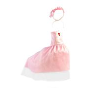 Ronyme Accessori per Copricapi E Abiti da Sposa, Statuette D'Oca per Eventi Estivi in Giardino, Rosa