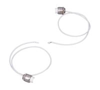 Ronyme Adattatore portalampada R7S da 2 pezzi, robusto, facile da installare, parti di riparazione professionali, connettore