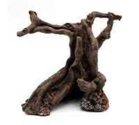 Ronyme Albero Decorativo in Resina per Rio con Tronco E Rami Intrecciati per Paesaggi Sottomarini E Terrari