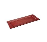 Ronyme Alzata per Dolci con Struttura in Metallo E per Organizzare Crostate E Mignon Adatta per Eventi E Banchetti Eleganti, L, Rosso