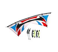 Ronyme Aquilone Linee con Maniglie e Set di Linee, Aquilone Volante Robusto, Facile da Far Volare, per Viaggi, Regalo di Compleanno, attività, Blu