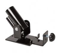 Ronyme Base per Attrezzatura Fitness L Accessorio Bilanciere Supporto Barra Doppio Alloggiamento Compatibile 25mm 50mm Morsetto Regolabile Piastra Fissaggio