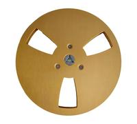 Ronyme Bobina Vuota da 1/4 7 Pollici, Accessori per la Registrazione in Alluminio, Parte Leggera della Macchina di Apertura, Robusto Nastro sonoro a Bobina, Oro