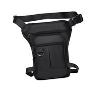 Ronyme Borsa Multiuso, Elegante, Organizer per Attrezzi, Versatile, Da Uomo, con Cintura, per Ciclismo, Escursionismo, Nero