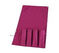 Ronyme Borsa oggetti per Pieghevole Spazioso Borsa Resistente All'ura per Appassionati di Giochi da Tavolo, +Rosso