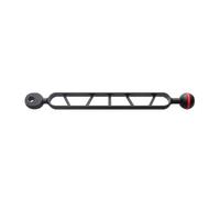 Ronyme Braccio Fotocamera Subacquea Braccio Luce Subacqueo Supporto Illuminatori Asta Accessori Foto Braccetto con Giunti a Sfera in Lega di Alluminio, Nero, 9.0 Pollici