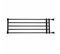 Ronyme Cancelletto di a Pressione senza per Porte Interne, Nero, Larghezza 56-100cm